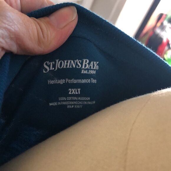 NWT Heritage Performance T-shirt in Majestic Blue 2XL Tall - Picture 7 of 13